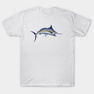 Marlin T-Shirt - Lone Marlin by PSweetsdesign